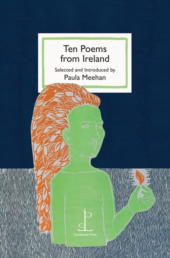 Front cover of the Ten Poems from Ireland poetry pamphlet