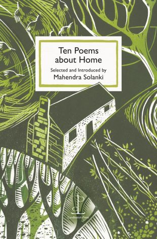Front cover of the Ten Poems about Home poetry pamphlet