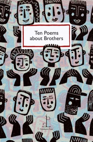 Front cover of the poetry pamphlet Ten Poems about Brothers