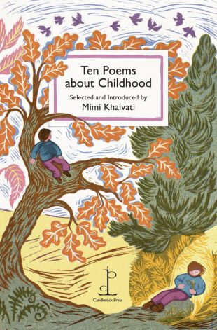 Front cover of the Ten Poems about Childhood poetry pamphlet
