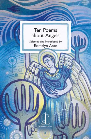 Front cover of the poetry pamphlet Ten Poems about Angels