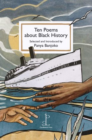 Front cover of the Ten Poems about Black History poetry pamphlet