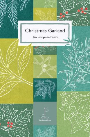 Front cover of the poetry pamphlet Christmas Garland: Ten Evergreen Poems