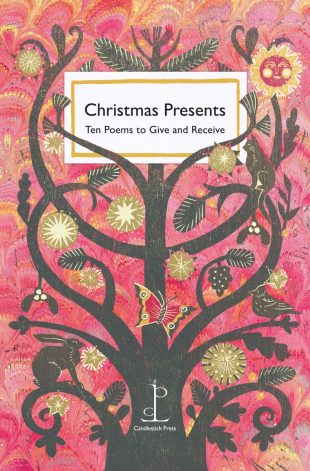 Front cover of the poetry pamphlet Christmas Presents: Ten Poems to Give and Receive