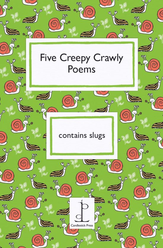 Front cover of the Five Creepy Crawly Poems poetry pamphlet