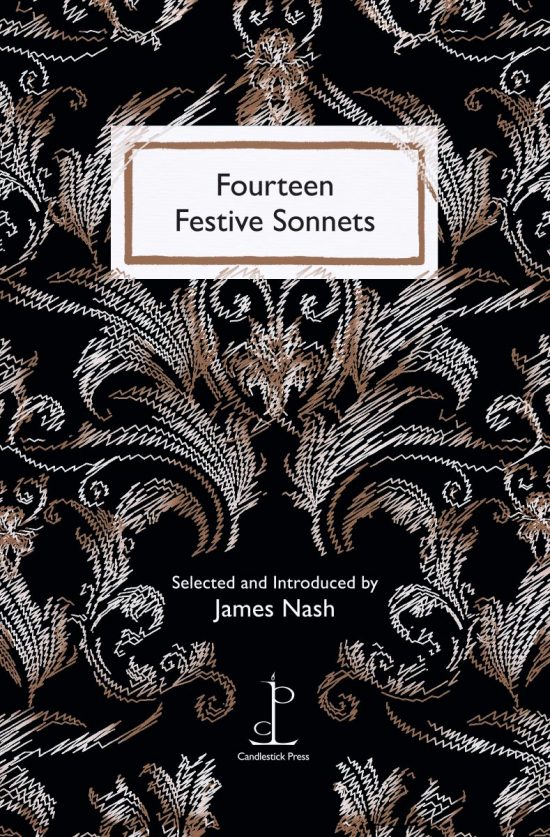 Front cover of the Fourteen Festive Sonnets poetry pamphlet
