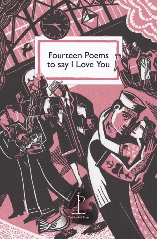 Front cover of the poetry pamphlet Fourteen Poems to say I Love You