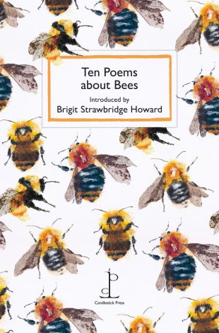 Front cover of the poetry pamphlet Ten Poems about Bees