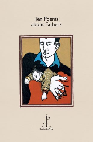 Front cover of the Ten Poems about Fathers poetry pamphlet