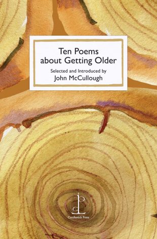 Front cover of the Ten Poems about Getting Older poetry pamphlet