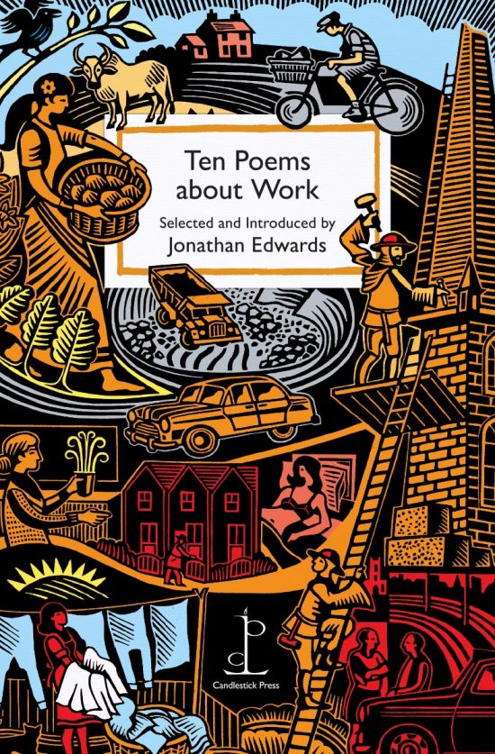 Front cover of the Ten Poems about Work poetry pamphlet