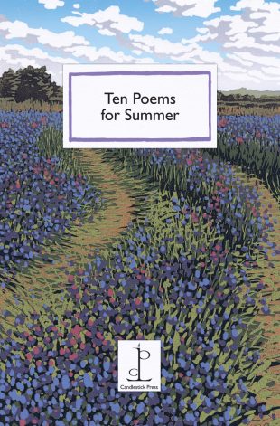 Front cover of the poetry pamphlet Ten Poems for Summer