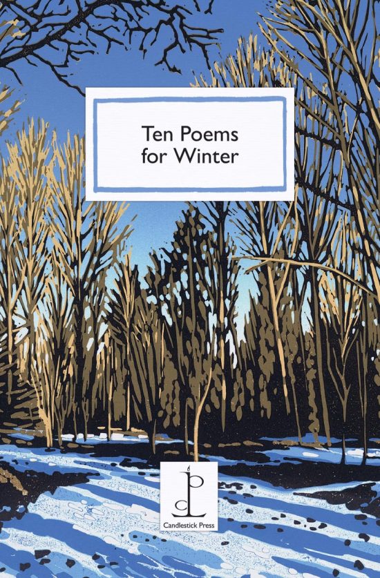 Front cover of the Ten Poems for Winter poetry pamphlet