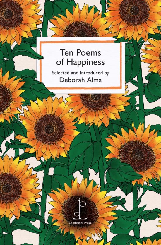 Front cover of the Ten Poems of Happiness poetry pamphlet