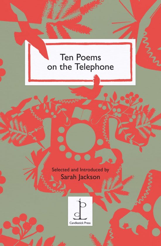 Front cover of the Ten Poems on the Telephone poetry pamphlet
