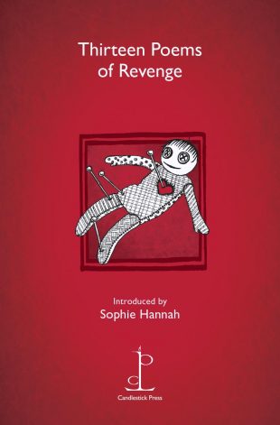Front cover of the poetry pamphlet Thirteen Poems of Revenge