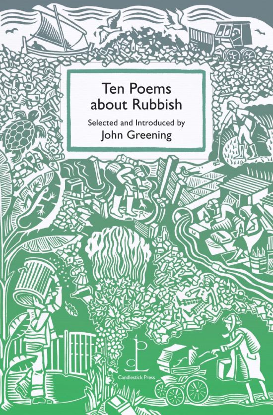 Front cover of the Ten Poems about Rubbish poetry pamphlet