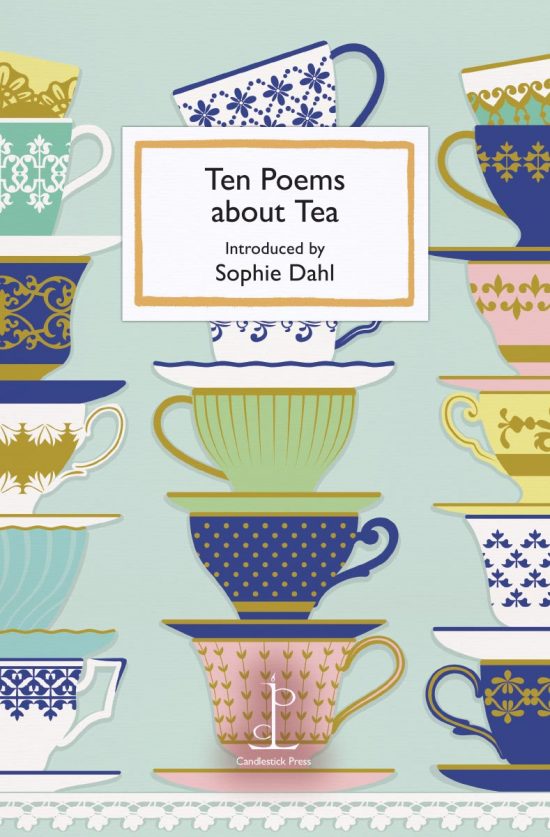 Front cover of the Ten Poems about Tea poetry pamphlet