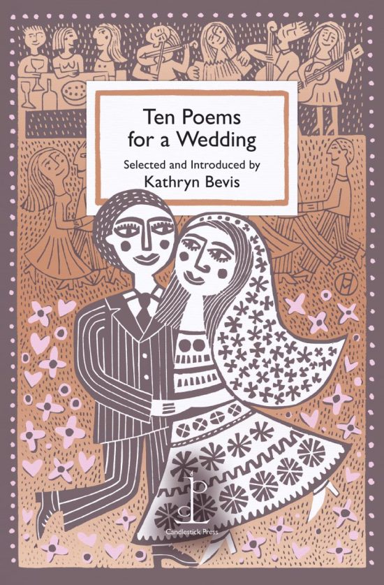 Front cover of the Ten Poems for a Wedding poetry pamphlet