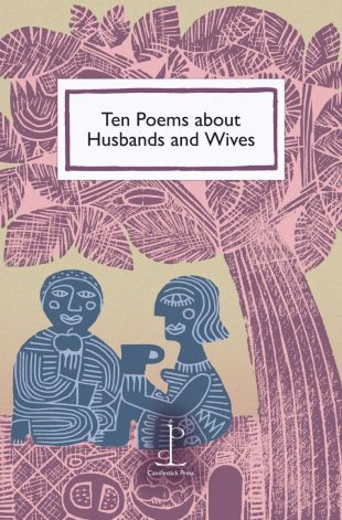 Front cover of the poetry pamphlet Ten Poems about Husbands and Wives