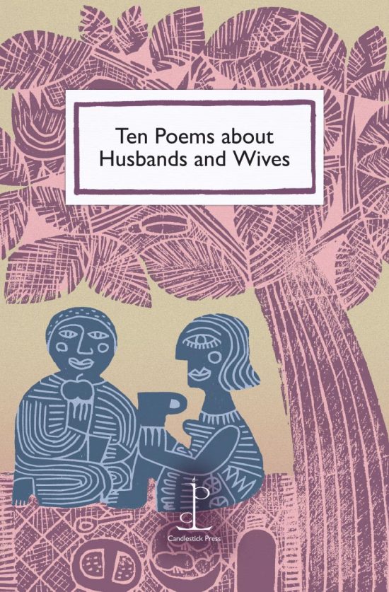 Front cover of the Ten Poems about Husbands and Wives poetry pamphlet