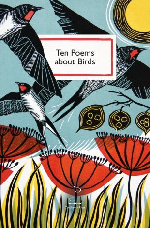 Front cover of the Ten Poems about Birds poetry pamphlet