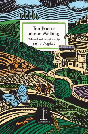 Front cover of the poetry pamphlet Ten Poems about Walking
