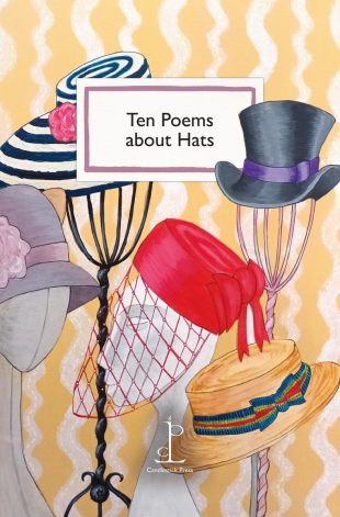 Front cover of the Ten Poems about Hats poetry pamphlet