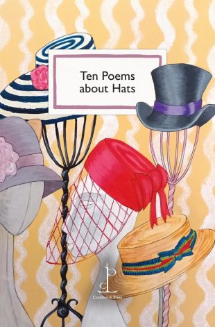 Front cover of the poetry pamphlet Ten Poems about Hats