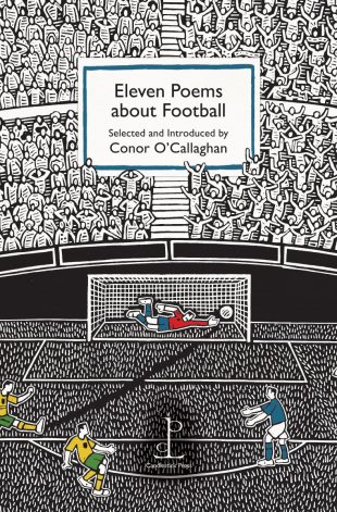 Front cover of the poetry pamphlet Eleven Poems about Football