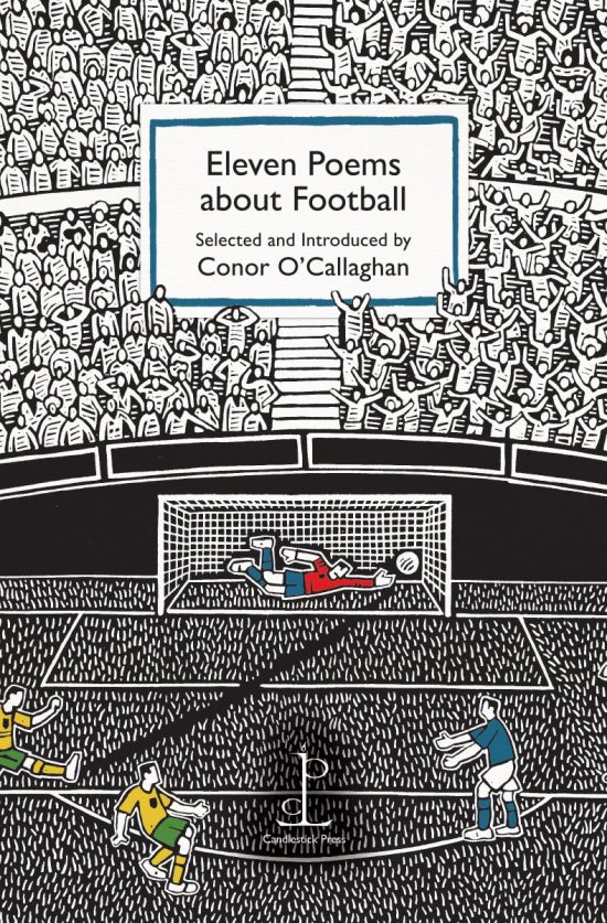 Front cover of the Eleven Poems about Football poetry pamphlet