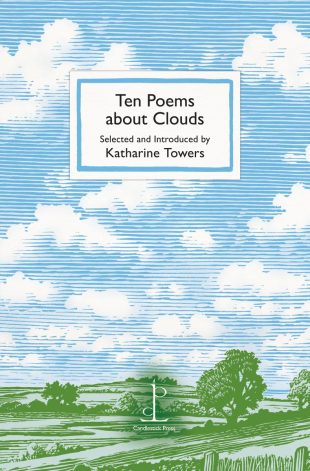 Front cover of the poetry pamphlet Ten Poems about Clouds