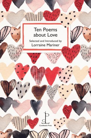 Front cover of the Ten Poems about Love poetry pamphlet