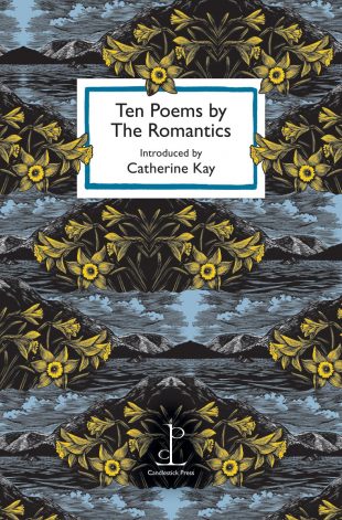 Front cover of the poetry pamphlet Ten Poems by The Romantics