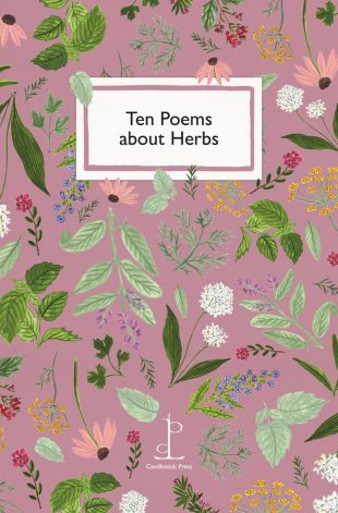 Front cover of the Ten Poems about Herbs poetry pamphlet