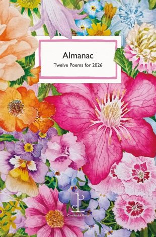 Front cover of the poetry pamphlet Almanac: Twelve Poems for 2026