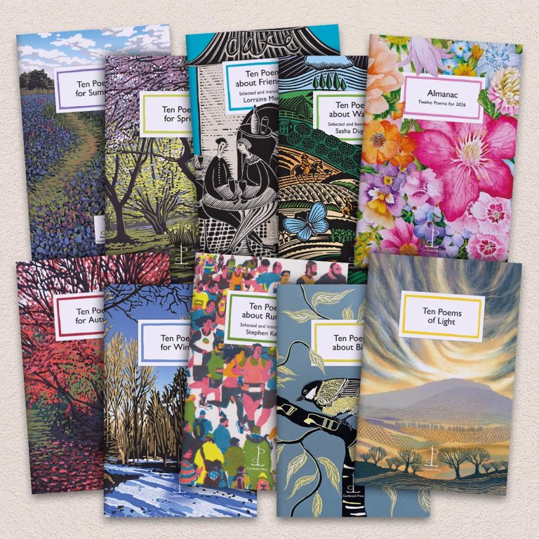 various Candlestick pamphlets on a decorative background