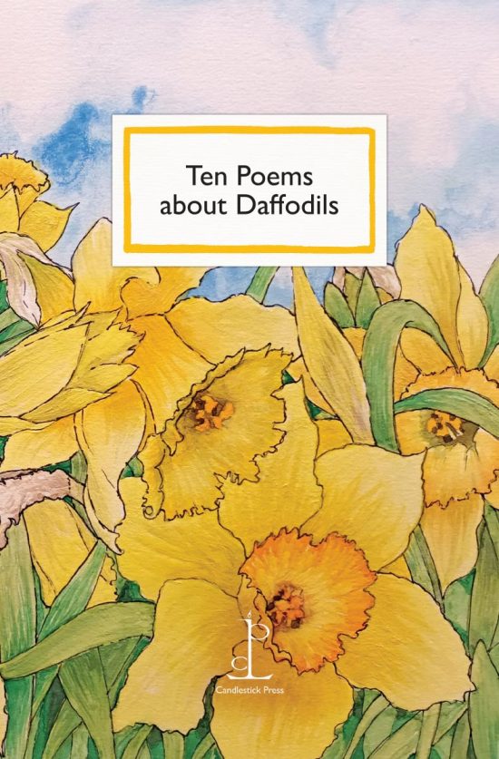 Front cover of the Ten Poems about Daffodils poetry pamphlet