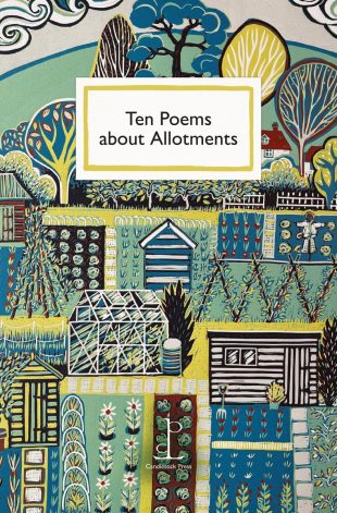 Front cover of the Ten Poems about Allotments poetry pamphlet